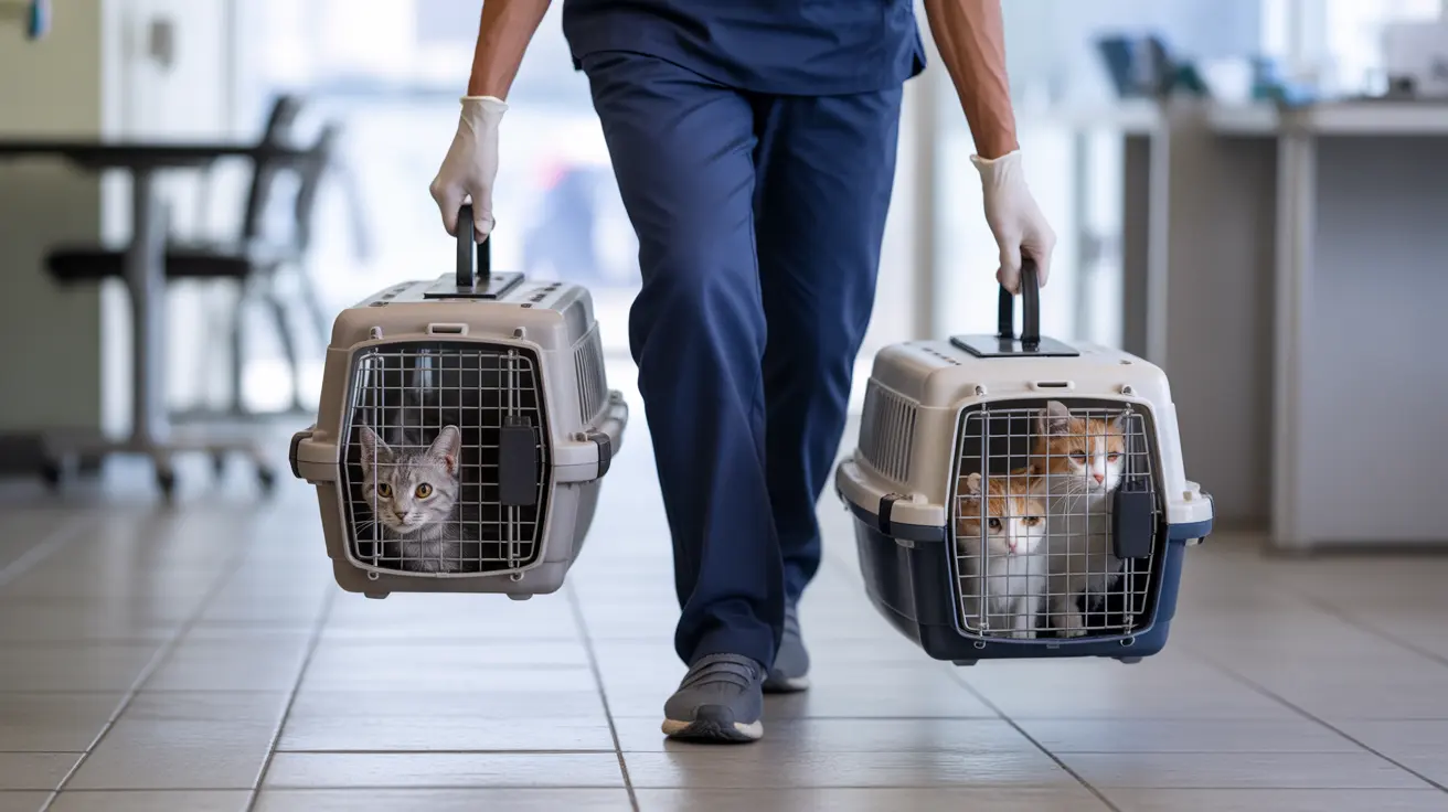 Group of abandoned cats in a Florida apartment complex cared for by residents
