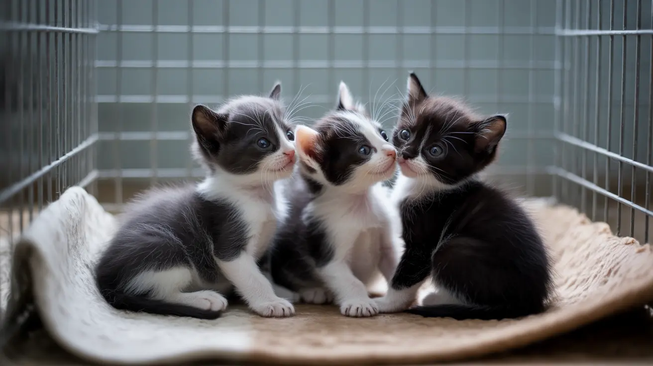 Abandoned kittens receiving care from animal control in North Kingstown