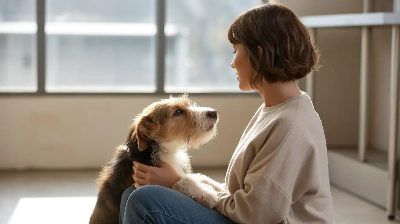 Adults interacting and bonding with shelter animals at Rancho Coastal Humane Society