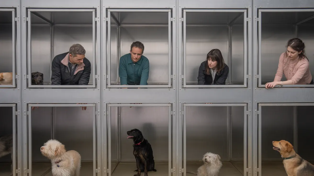 Happy dog being adopted at San Antonio Animal Care Services during free adoption event