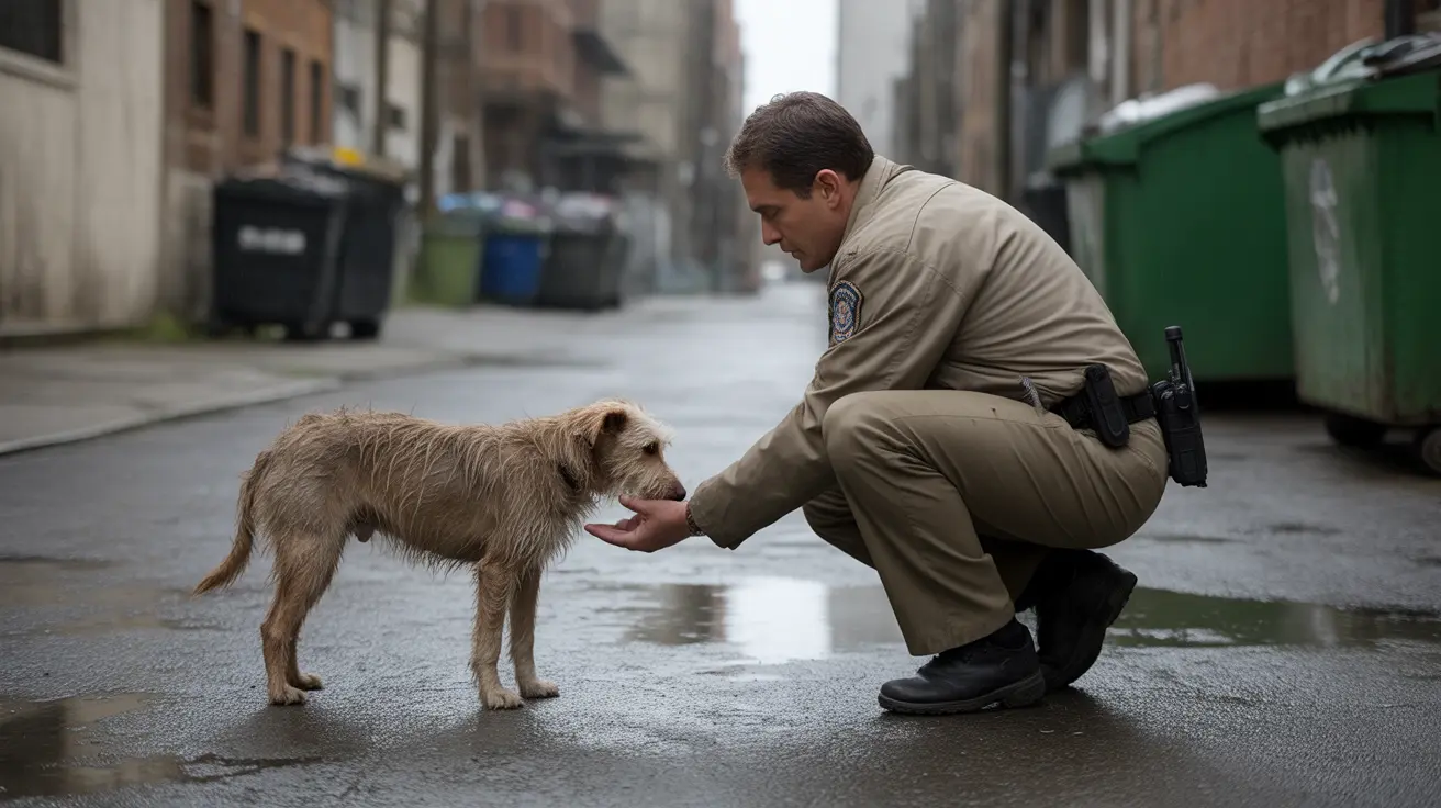 Collaboration between LAPD officers and Animal Services to protect animals on Skid Row