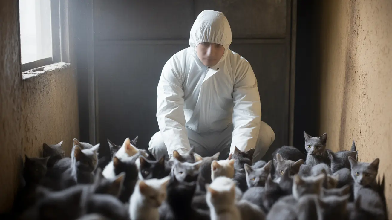 RISPCA volunteers caring for rescued animals during Central Falls rescue operation