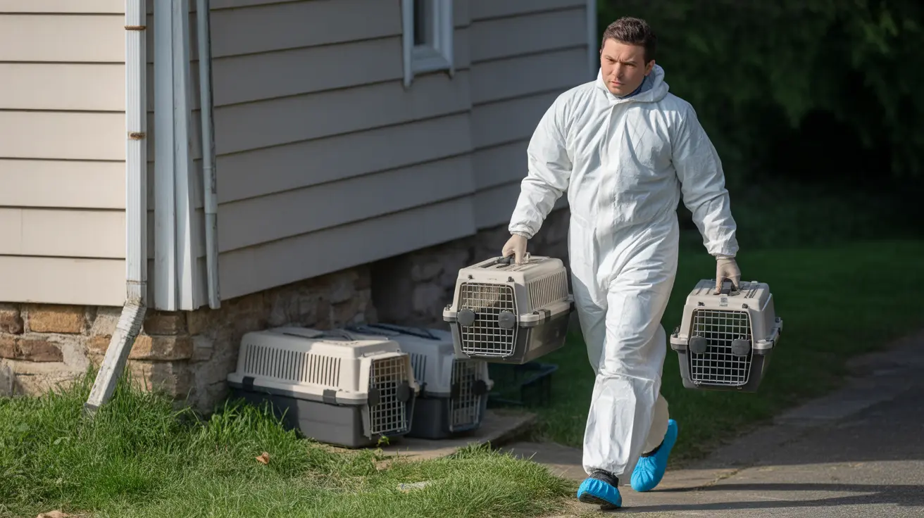 RISPCA staff conducting animal seizure at Central Falls property for emergency pet care