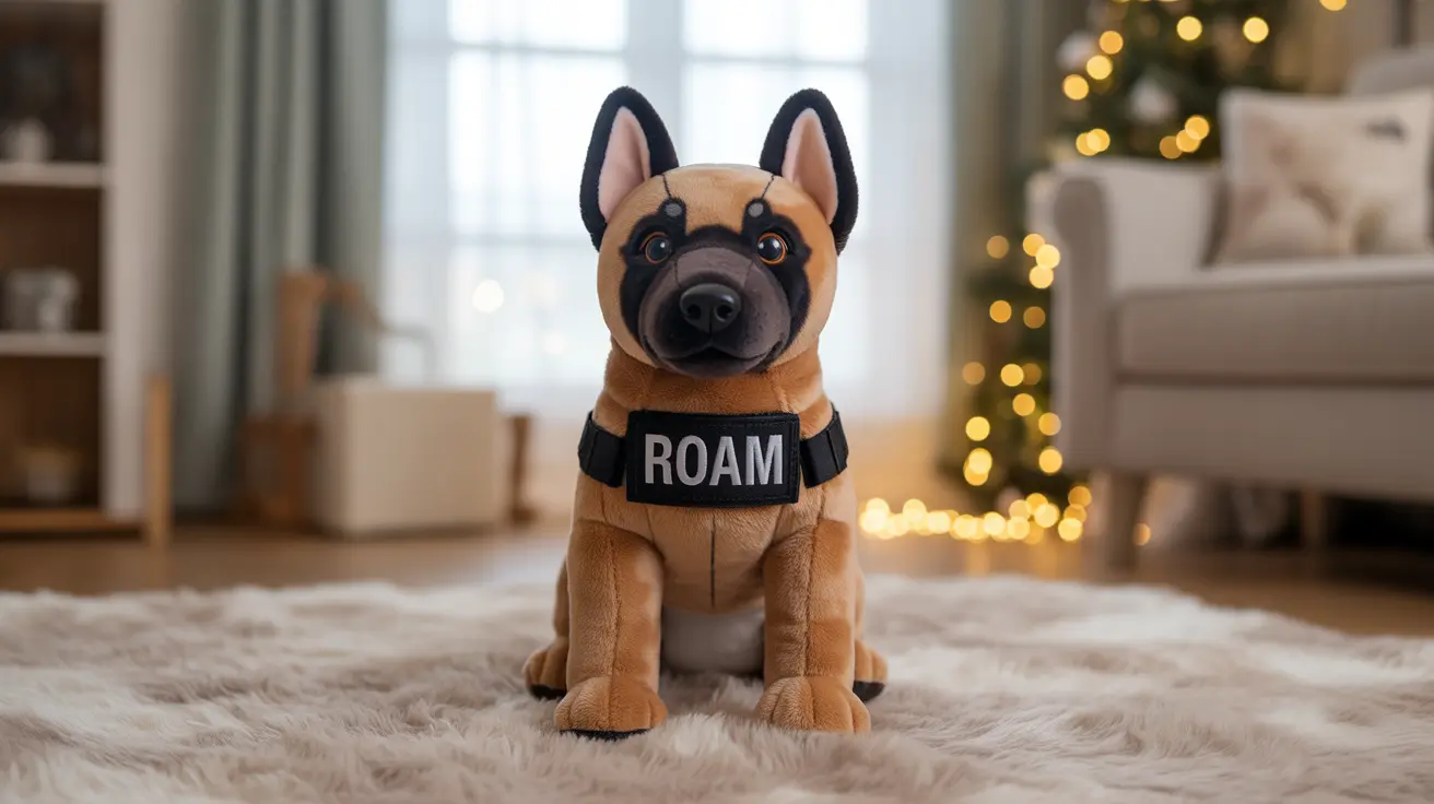 La comunidad de Colorado Springs celebra con peluches conmemorativos del Oficial K9 Roam