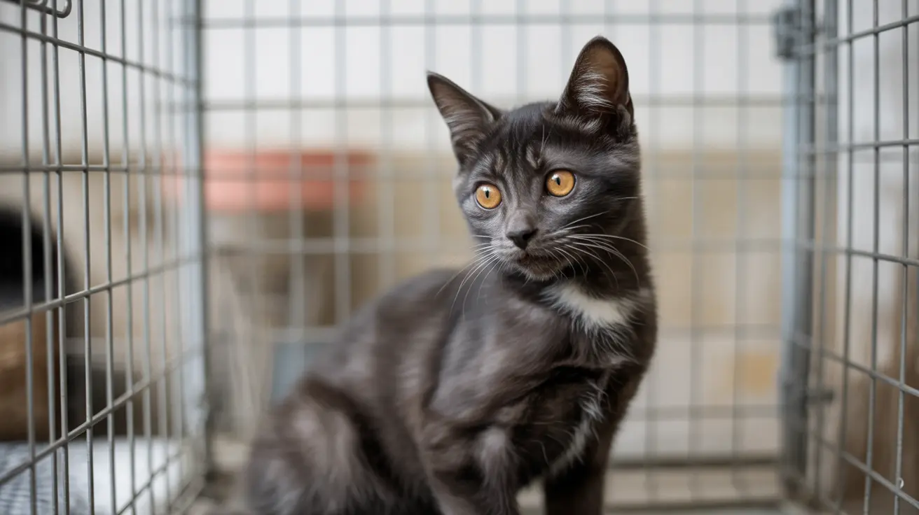 Shelter staff caring for dogs wrapped in warm blankets during winter