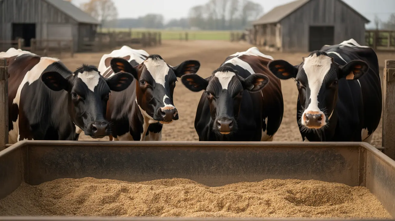 Illustration showing food waste and environmental impact of factory farming