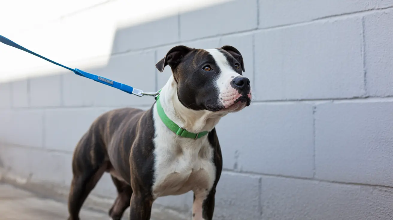 Happy family adopting a dog from an animal shelter