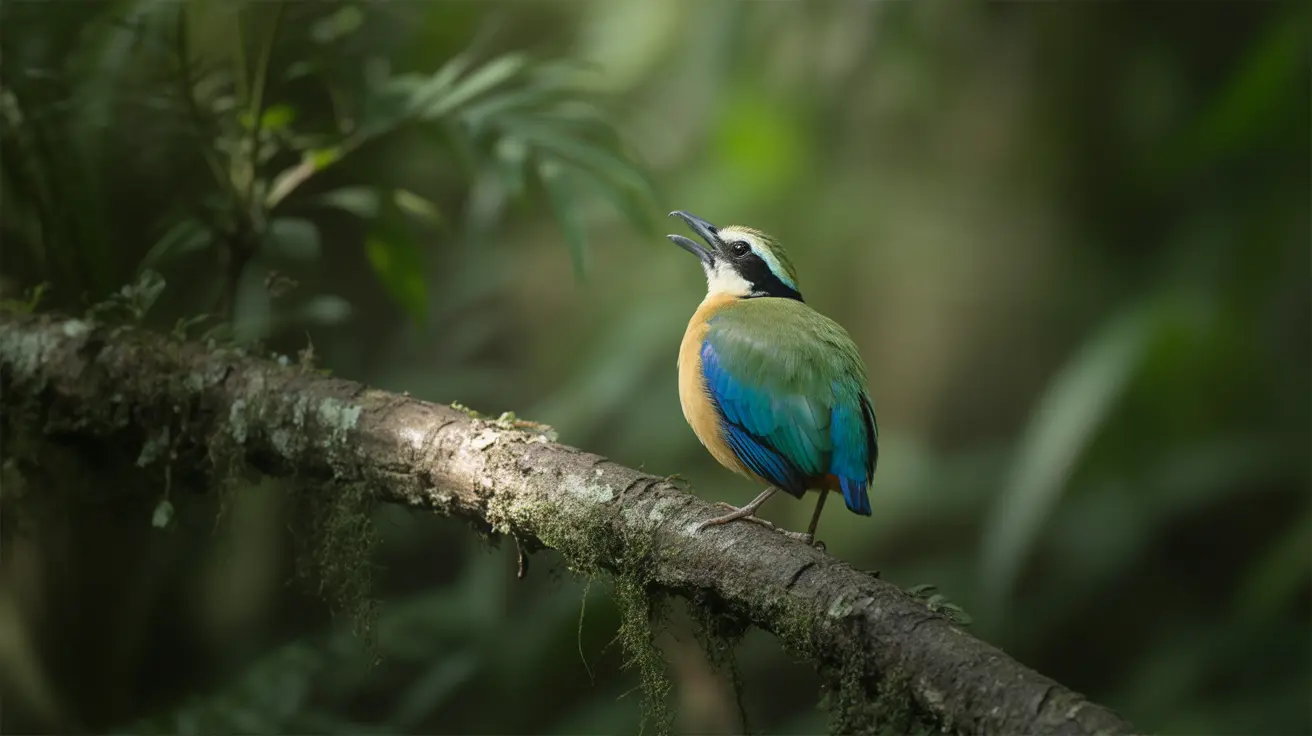 A collage showcasing vibrant colorful birds and wildlife native to India's forests