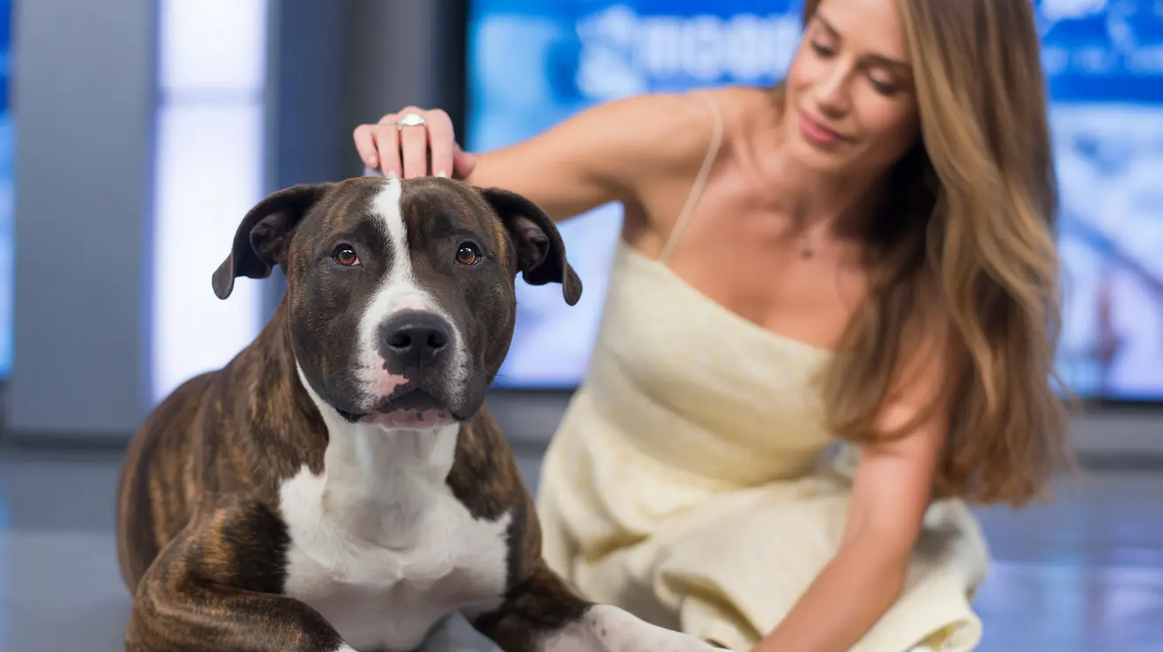 Happy dog and cat awaiting adoption at a South Florida animal shelter