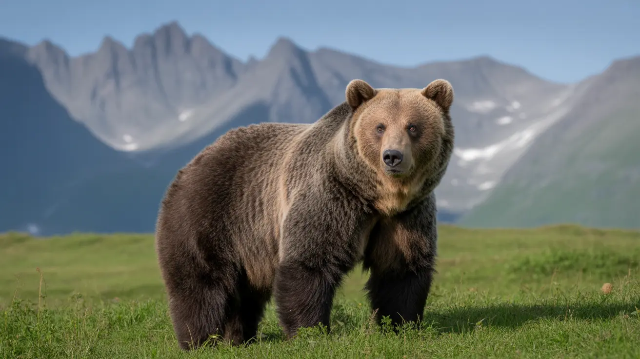 Brown bear catching salmon at Brooks River during Fat Bear Week in Katmai National Park