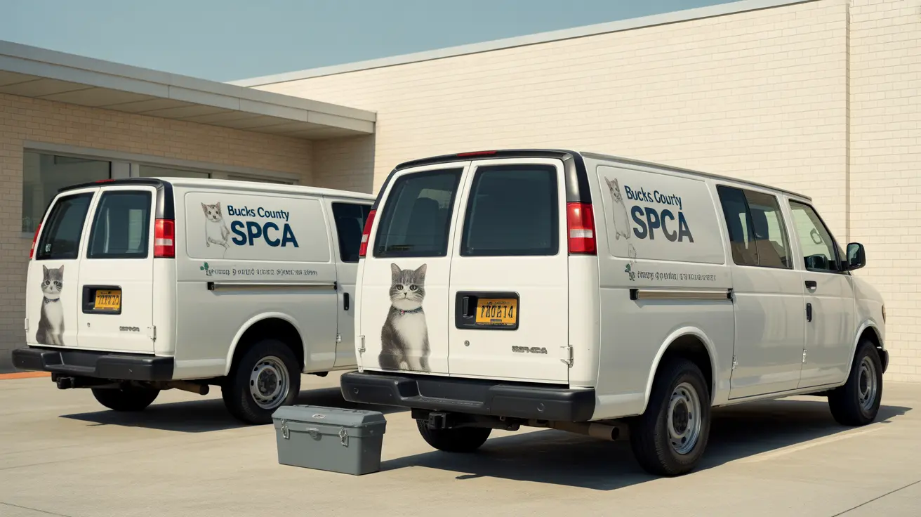 Rescued cats receiving medical care at Bucks County SPCA facility