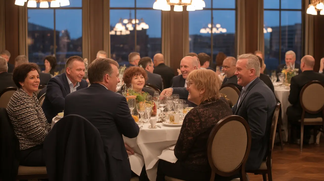 Chequamegon Humane Association Fur Ball charity dinner event attendees celebrating animal welfare