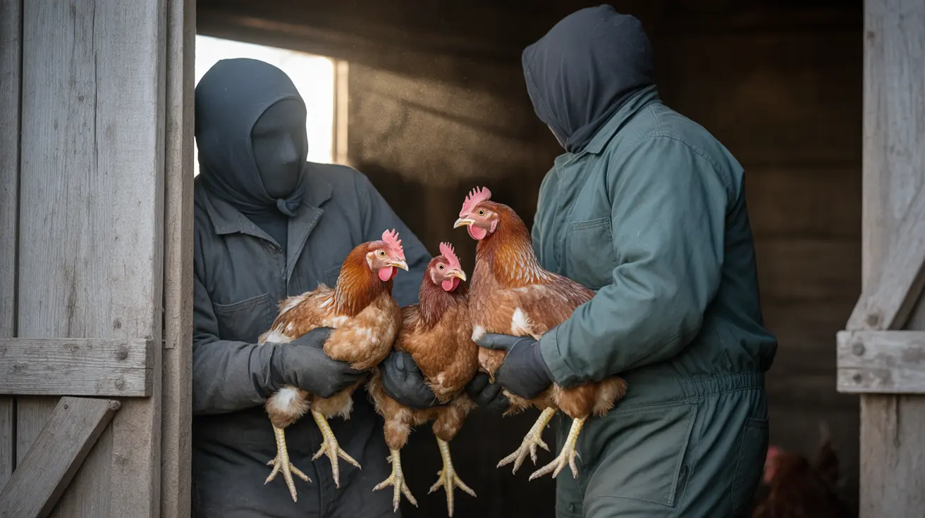 Animal rights activist Zoe Rosenberg in protest holding a chicken