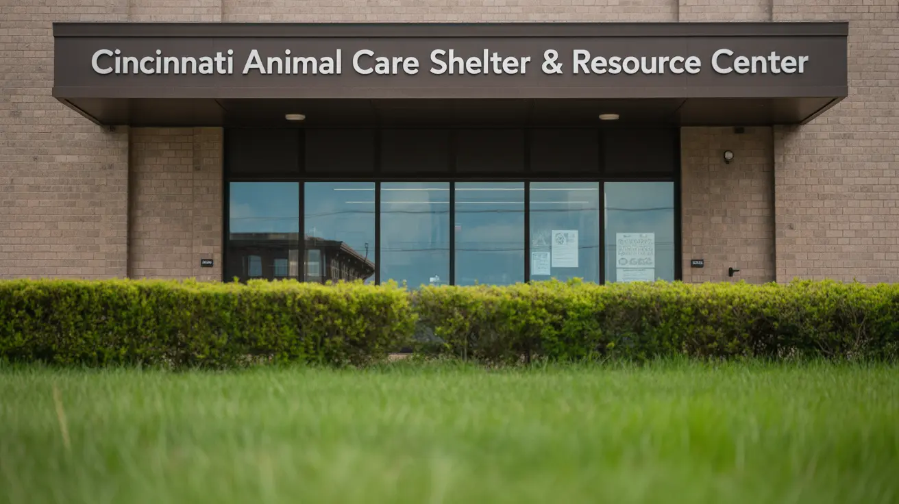 Happy dogs and cats at Cincinnati Animal CARE shelter celebrating five years of no-kill animal care