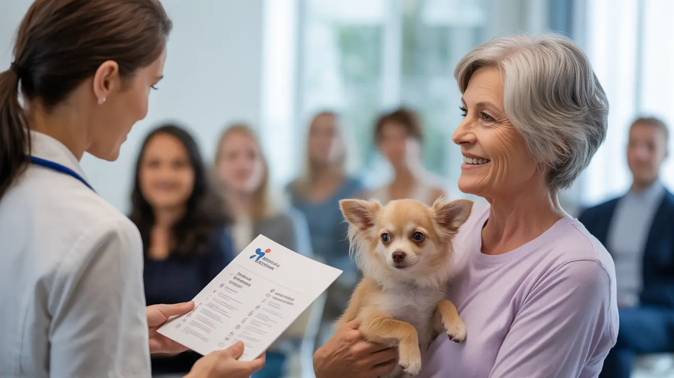 Community members with their pets gathered at the Peoria Humane Society Blessing of the Animals ceremony