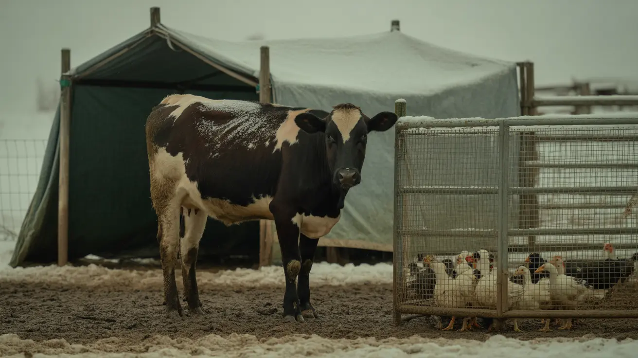 Rescued animals at MSPCA sanctuary after Hadley Massachusetts animal neglect case