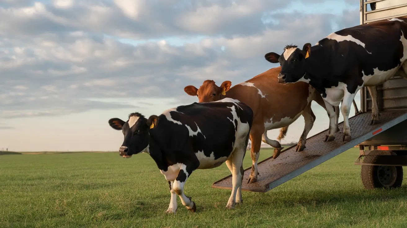 Animals being transported safely in appropriate containers during travel