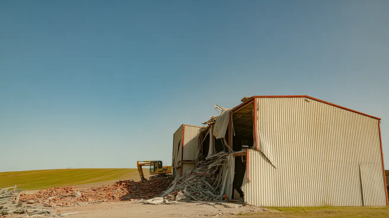 Volunteers caring for dogs at a temporary animal shelter in Hopkins County
