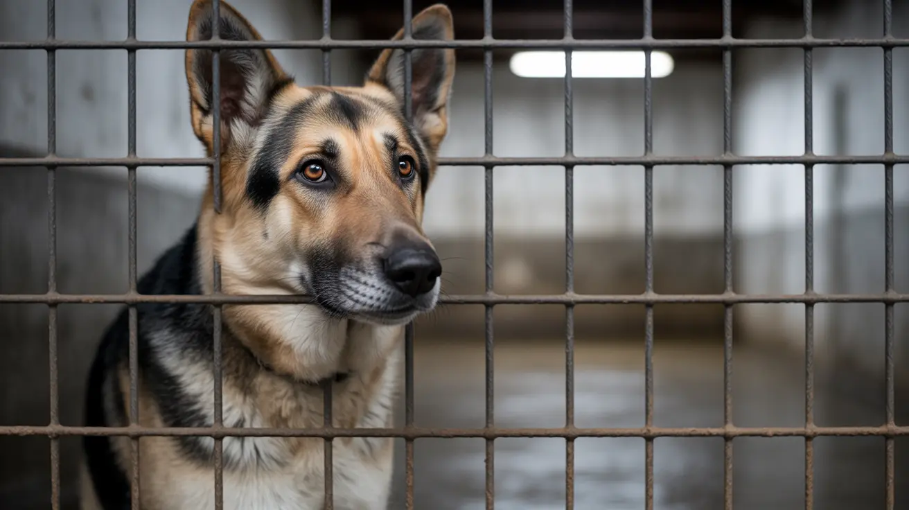 Friendly dog at Sevier County Animal Shelter awaiting adoption