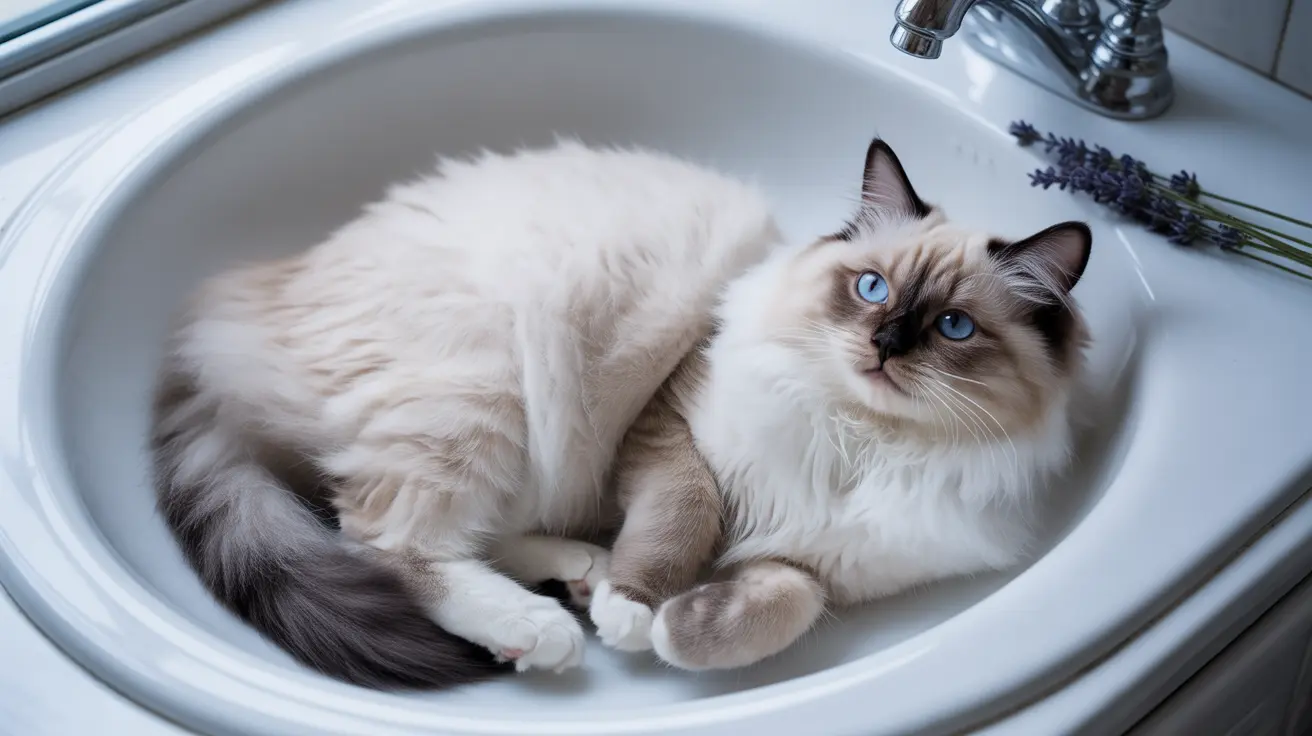 なぜ猫はシンクで寝るのか？不思議な猫の行動を解明