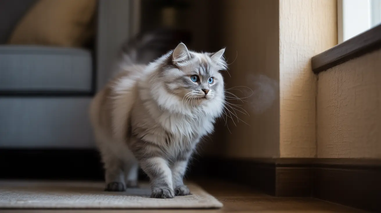 メス猫が急にスプレー行動を始めた理由は？その原因と解決法を徹底解説