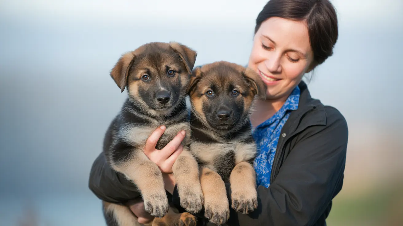Nine German Shepherd Mix Puppies Need Forever Homes After Abandonment at Alaska Transfer Site