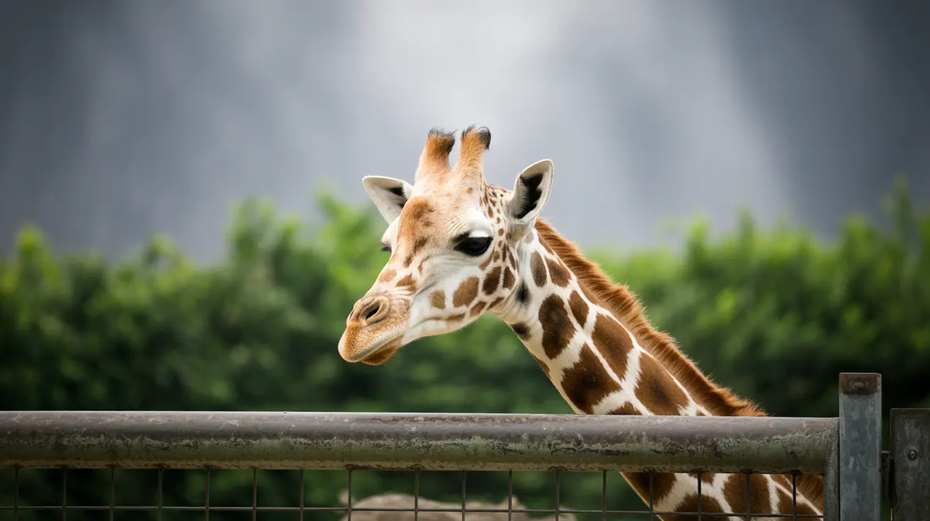Zoo animals browsing invasive plants at prairie restoration site