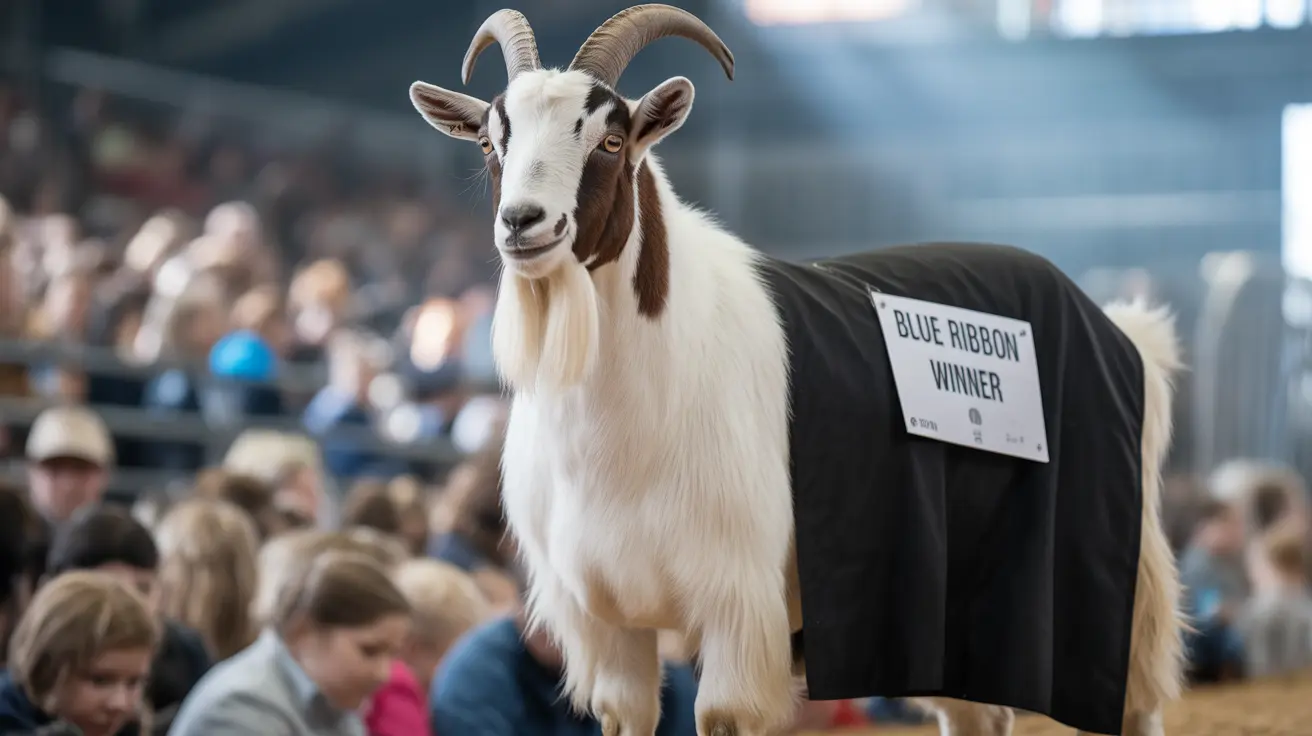 Livestock animals showcased at the Pennsylvania Farm Show exhibition halls