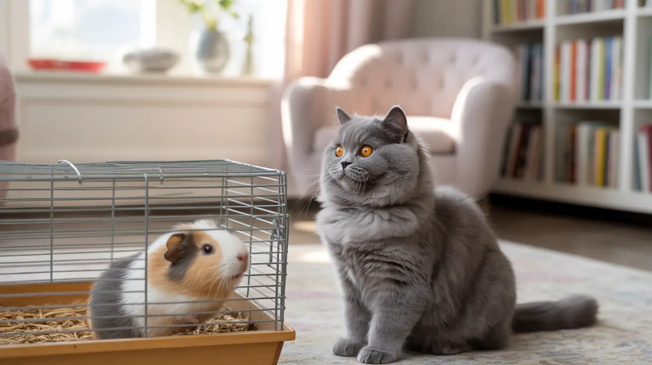 Can Cats and Guinea Pigs Live Together? A Complete Safety Guide