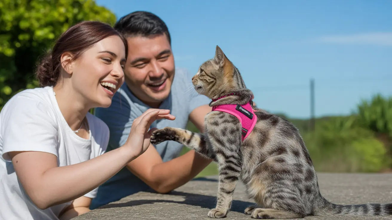 Students at Eckerd College with their diverse pets during the annual pet blessing ceremony