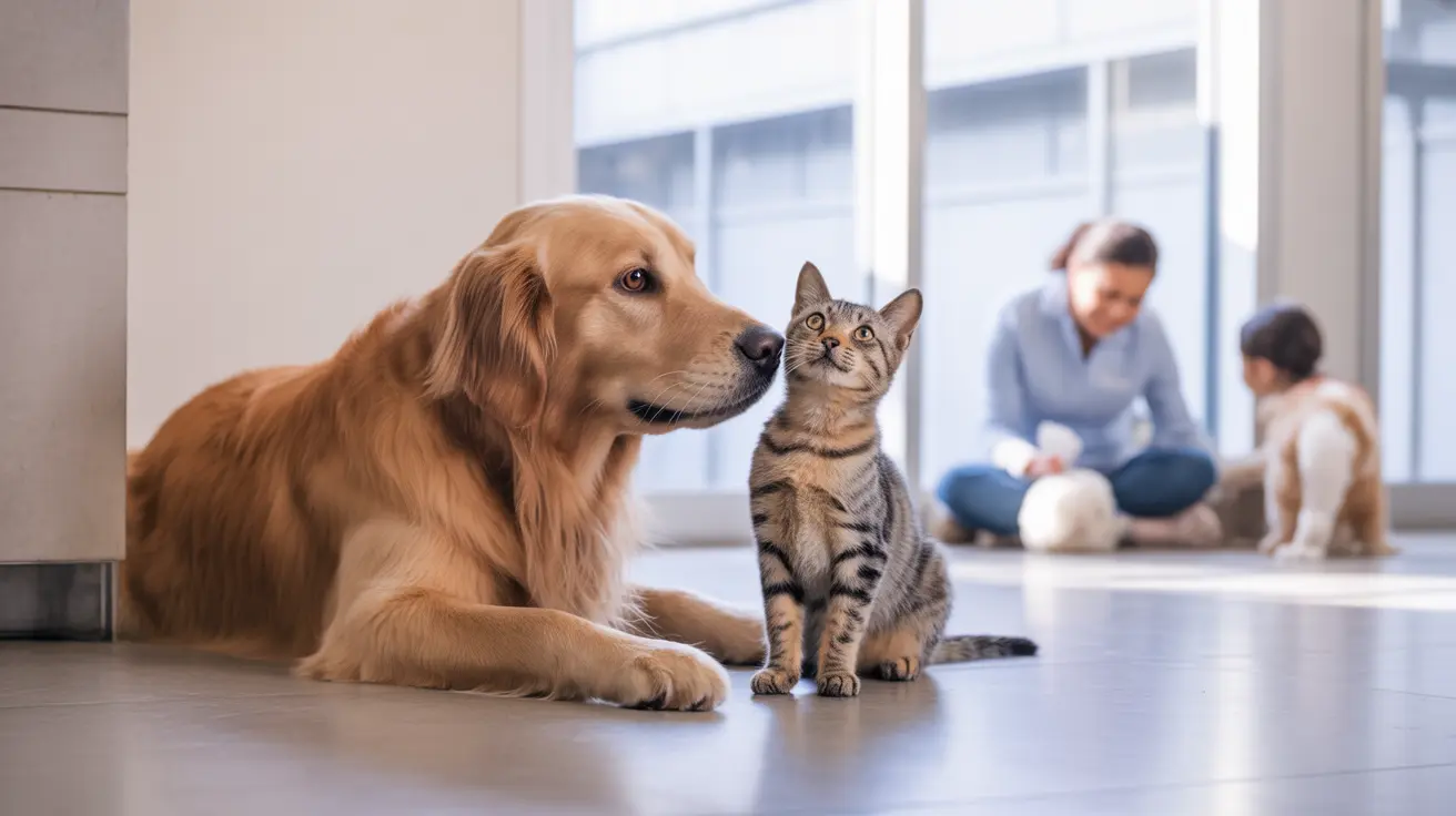 Shelter staff caring for dogs and cats in a no-kill animal shelter environment