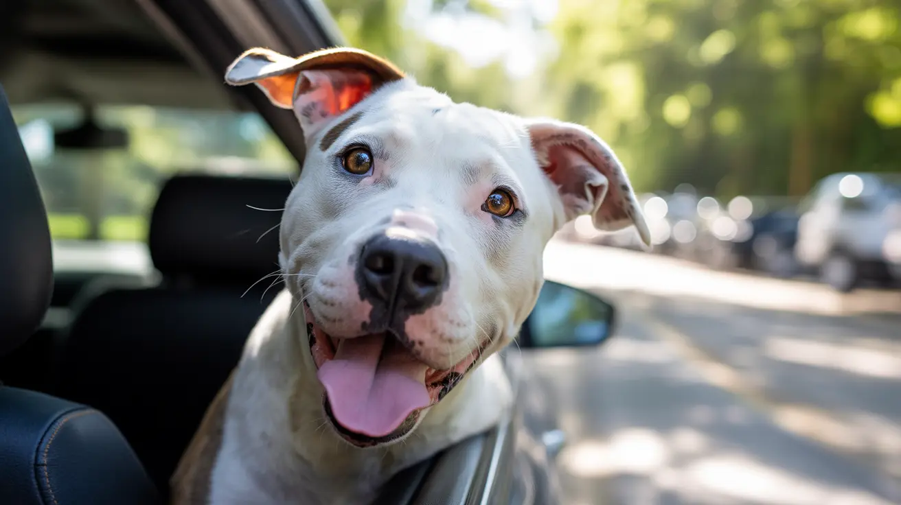 Volunteers distributing free pet food at a drive-thru event in Huntsville