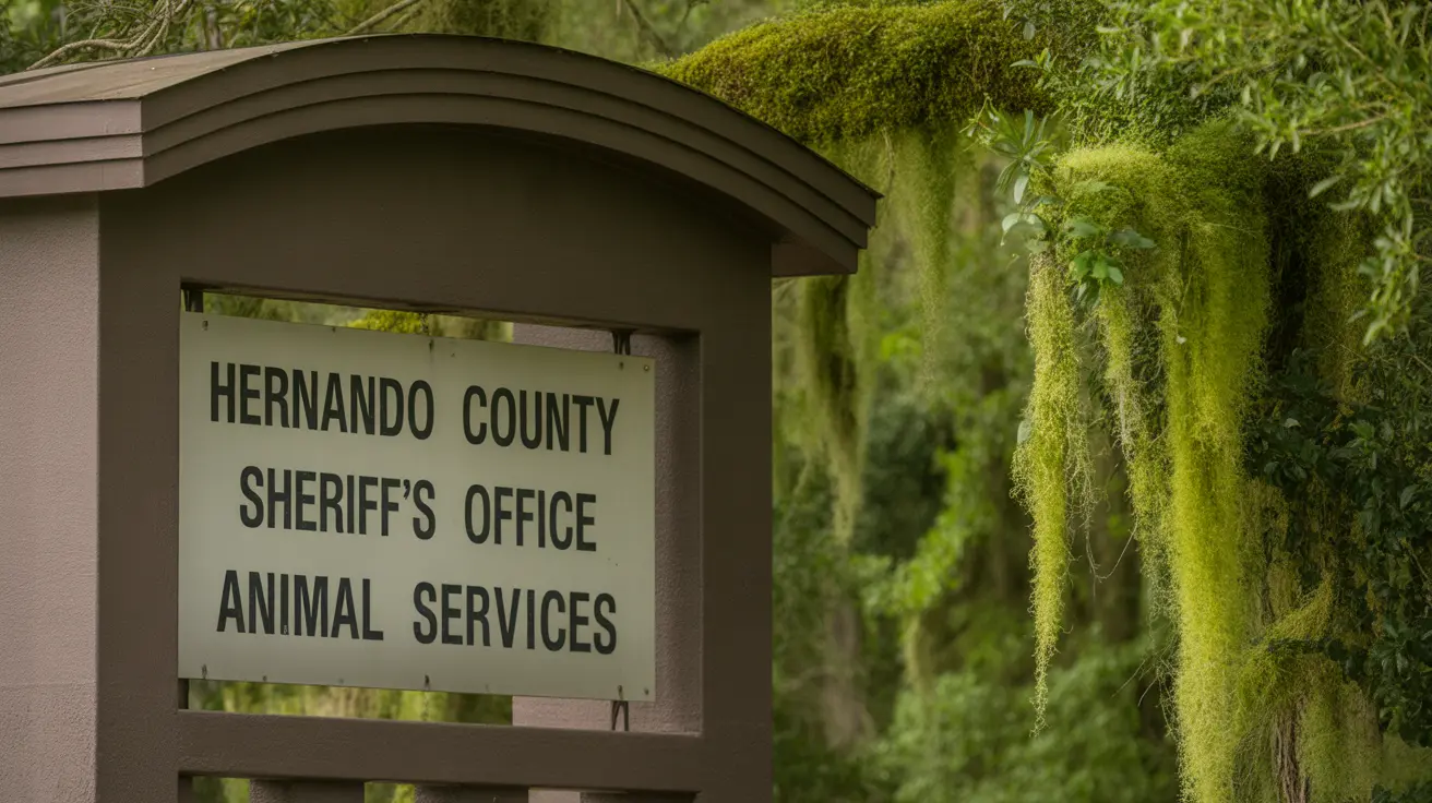 Hernando County animal shelter with happy adopted pets and staff