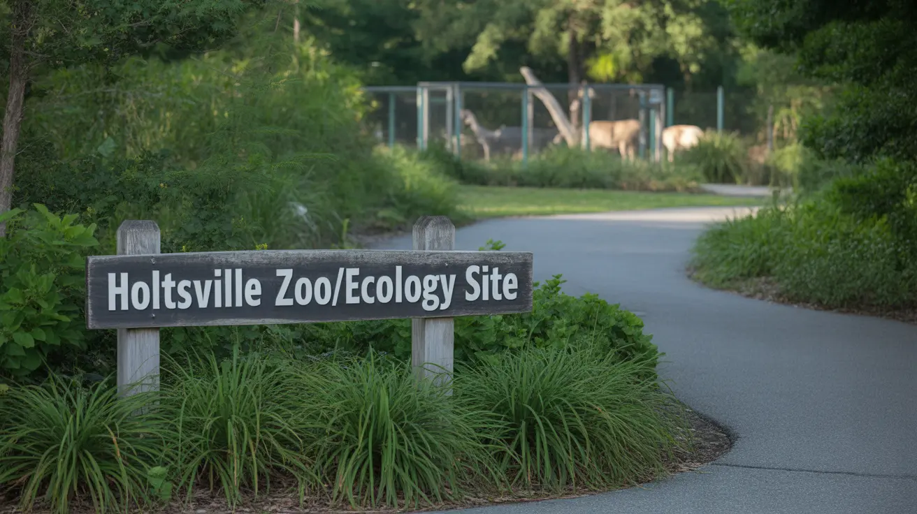 Native and exotic rescue animals at Holtsville Animal Preserve prior to closure
