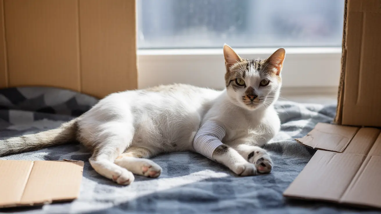 Hartford Animal Control officer examining injured cat for abuse investigation
