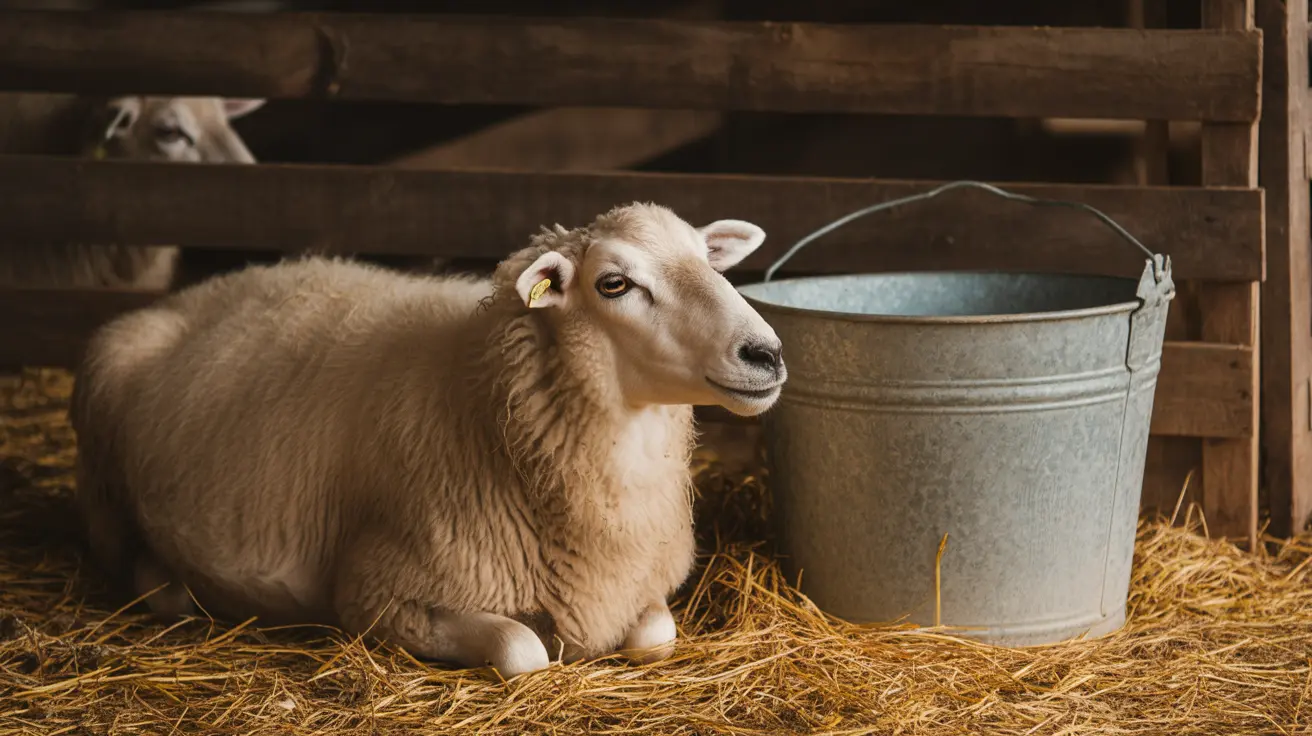 Wide view of Pennsylvania Farm Show Complex filled with visitors and various farm animal exhibits
