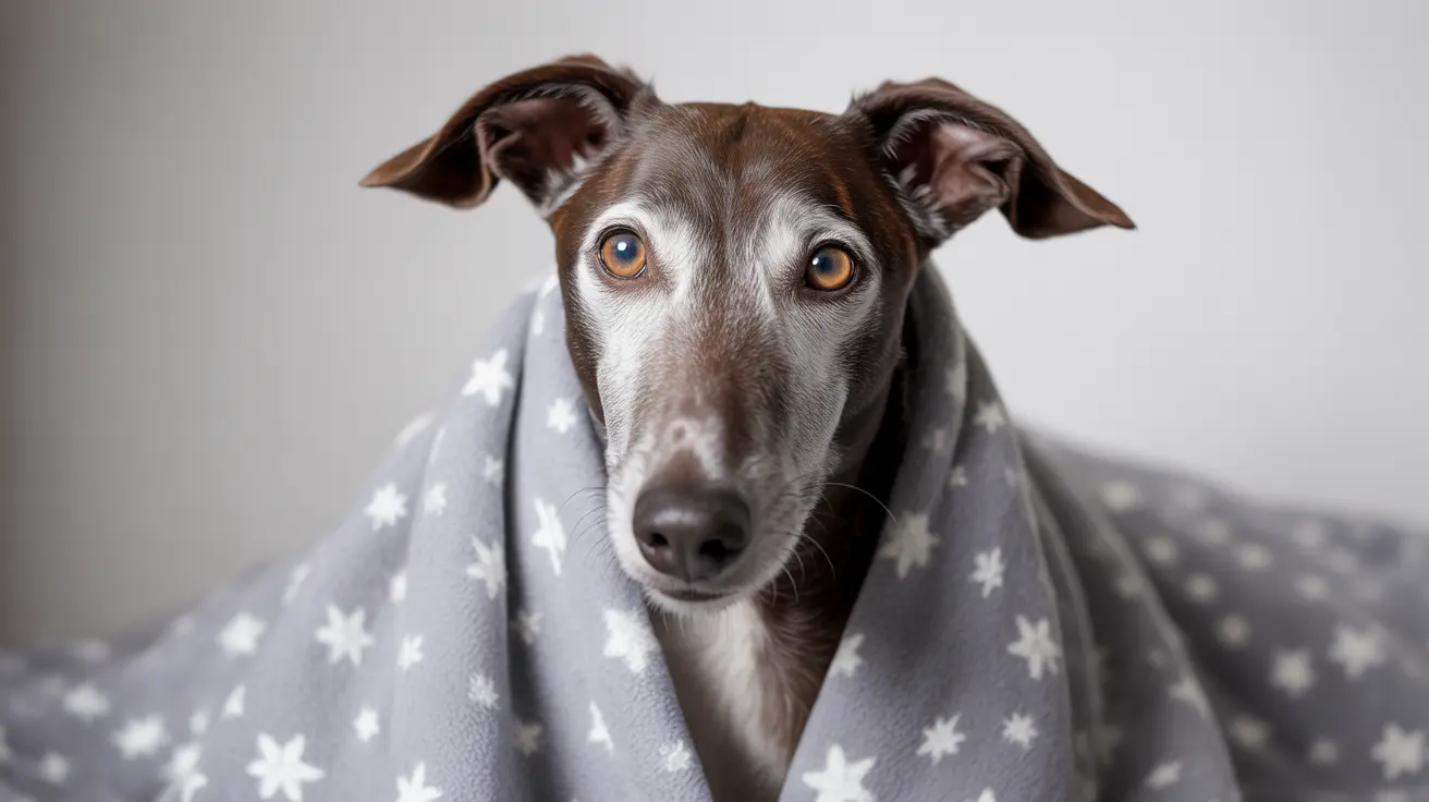 Severely malnourished lurcher tied to a tree near Newport golf course