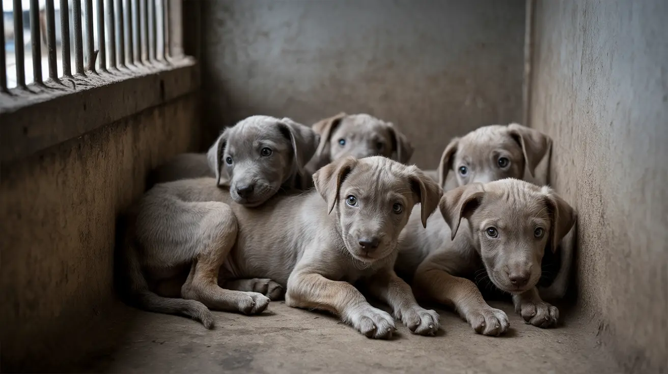 Malnourished puppies found in a Thomas County animal cruelty investigation