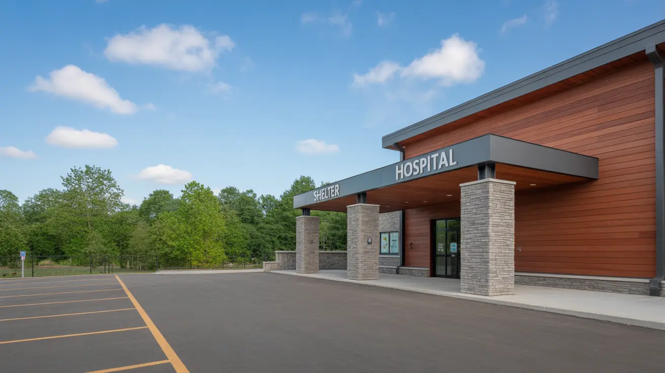 Volunteers caring for dogs and cats at a Massachusetts animal shelter