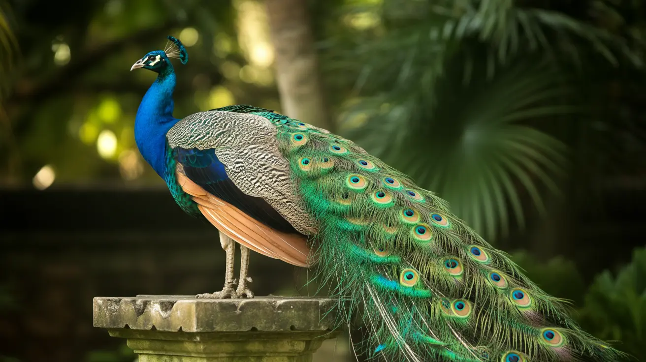 How Peacock Tail Feathers Create Nature's Most Stunning Mating Display