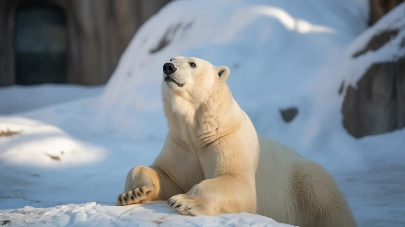 Visitors enjoying the Louisville Zoo birthday celebration with animals and keeper talks
