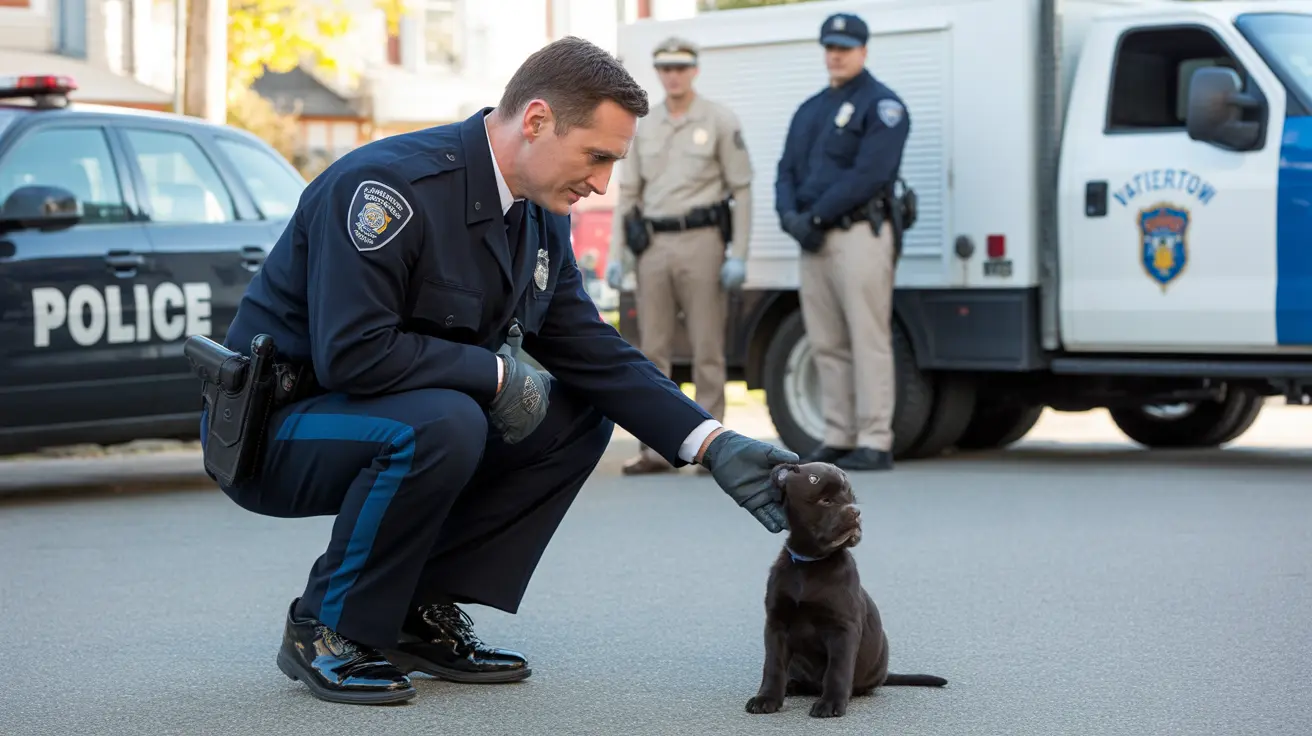Watertown police and animal control responding to an animal hoarding situation