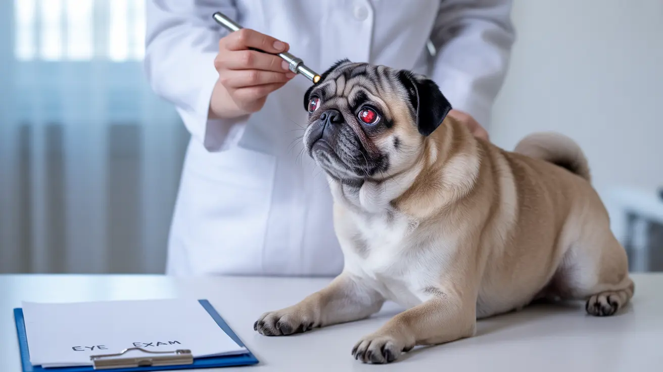 Por qué mi perro tiene ojos rojos