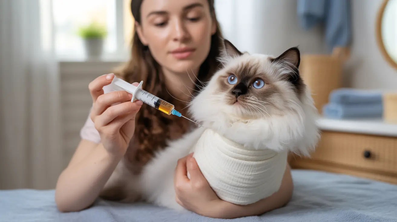 猫への液体薬の最適な飲ませ方：ペットオーナーのための完全ガイド