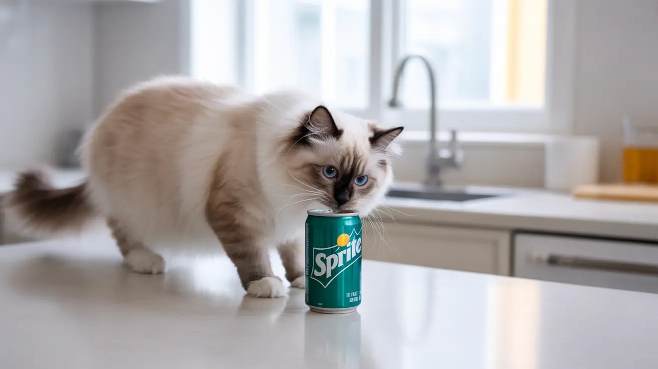 ¿Por qué los gatos nunca deben tomar Sprite u otros refrescos?