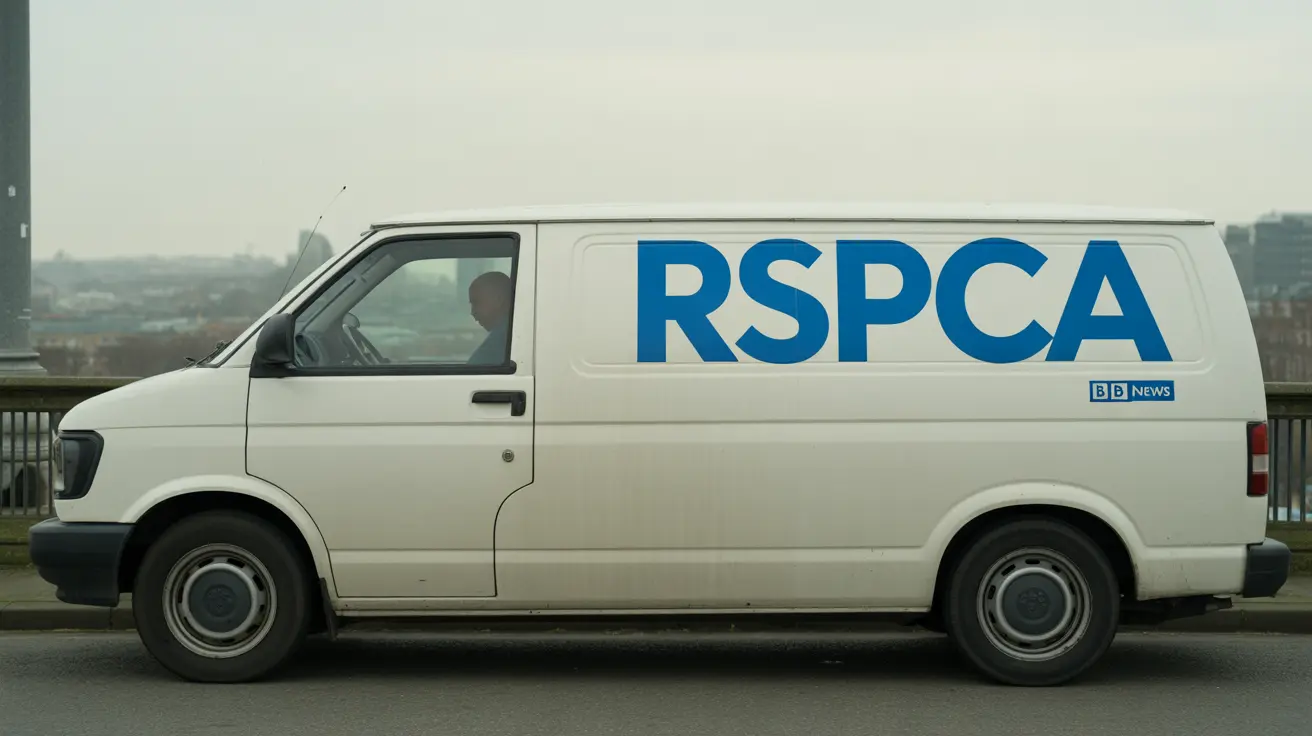 RSPCA officer inspecting neglected pets during investigation