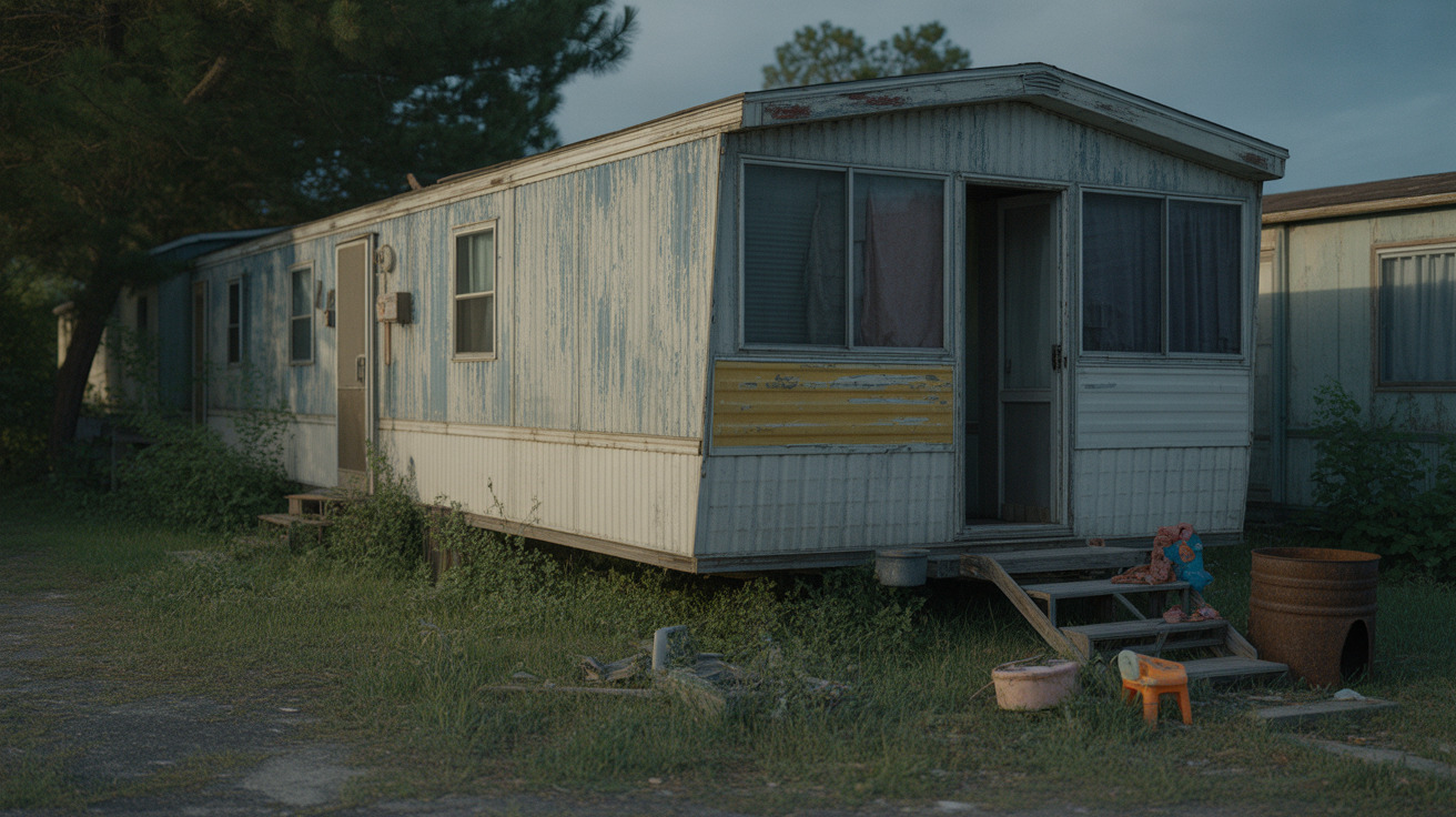 Investigation at a trailer park site related to animal cruelty case involving multiple deceased dogs