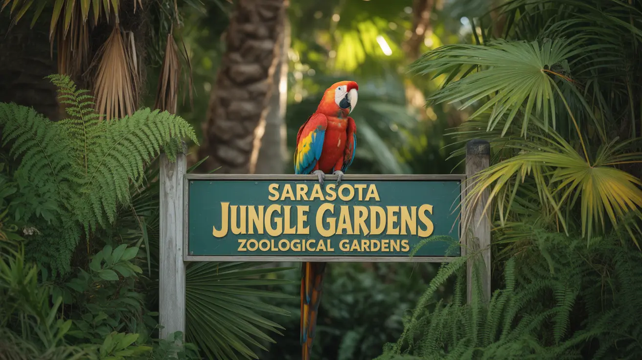 Animals being moved indoors at Sarasota Jungle Gardens during cold weather