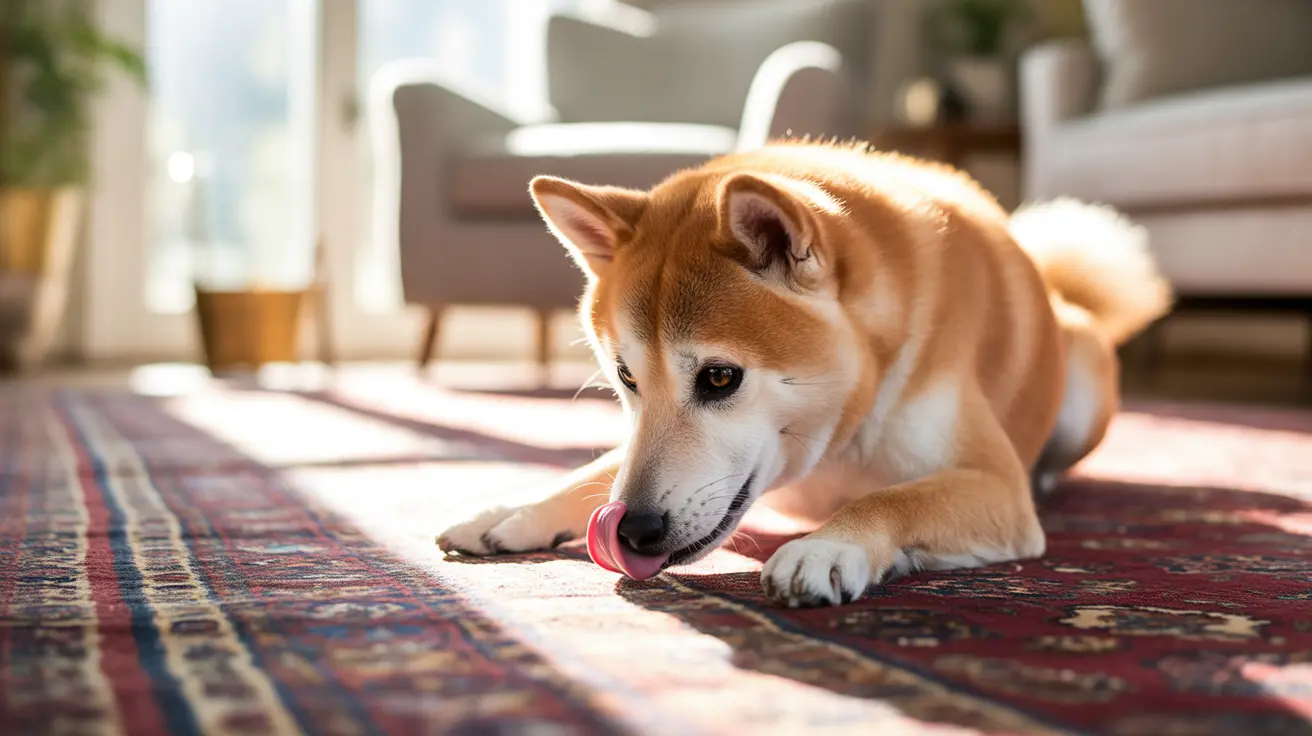 Why Does My Dog Lick the Carpet? Understanding This Common Behavior