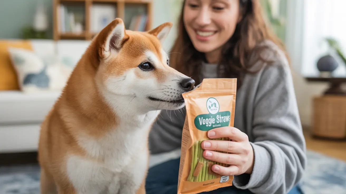 犬はベジーストローを食べても大丈夫？獣医が解説する安全性とリスク